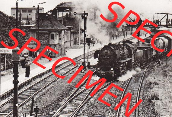 DDR Dampflokomotive aus Deutschland 1980, Baureihe 52.80, Nahgüterzug 100DPI (2) Sammlung