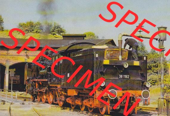 DDR Dampflokomotive aus Deutschland Museumslokomotive Wassereinahme (1) Sammlung
