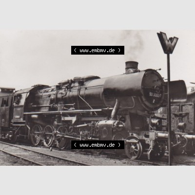 Dampflokomotive aus Deutschland 1938, Baureihe 50, Leistung von 1625 PS (1) Sammlung
