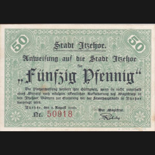Itzehoe, Stadt Notgeld, Notgeldschein A, 1920, 50 Pfennig (2).jpg Quadratbild