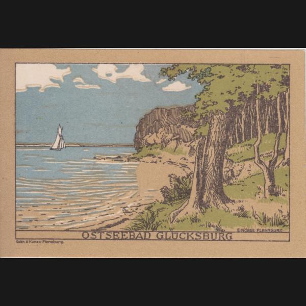 Glücksburg, Stadt Notgeld, Notgeldschein 1920, 50 Pfennig (2).jpg Quadratbild