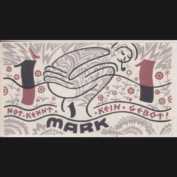 Itzehoe, Stadt Notgeld, Notgeldschein D, 1921, 1 Mark (1).jpg Quadratbild