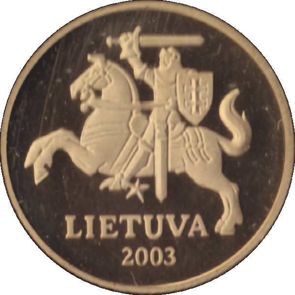 Münze aus Litauen 20 Centu 2003, aus KMS, Stempelglanz (7).png Quadratbild