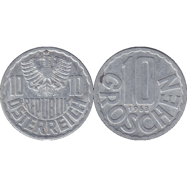 Münze aus Österreich 10 Groschen 1963 (9).png Quadratbild