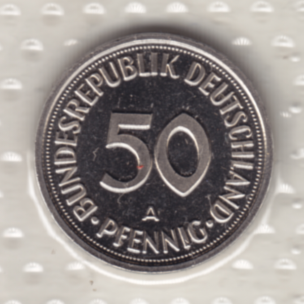 BRD-Deutschland A für Berlin 1997, 50 Deutsche Pfennige Rückseite.png Quadratbild