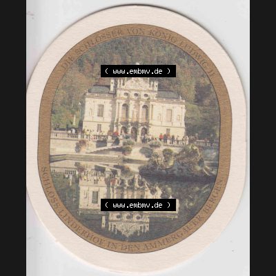Bierdeckel Prinzregent Luitpold von Bayern Weißbier (2). Deutscher Katalog über deutsche Bierdeckel König Ludwig Schlossbrauerei Kaltenberg aus Bundesland Bayern,... Sammlung