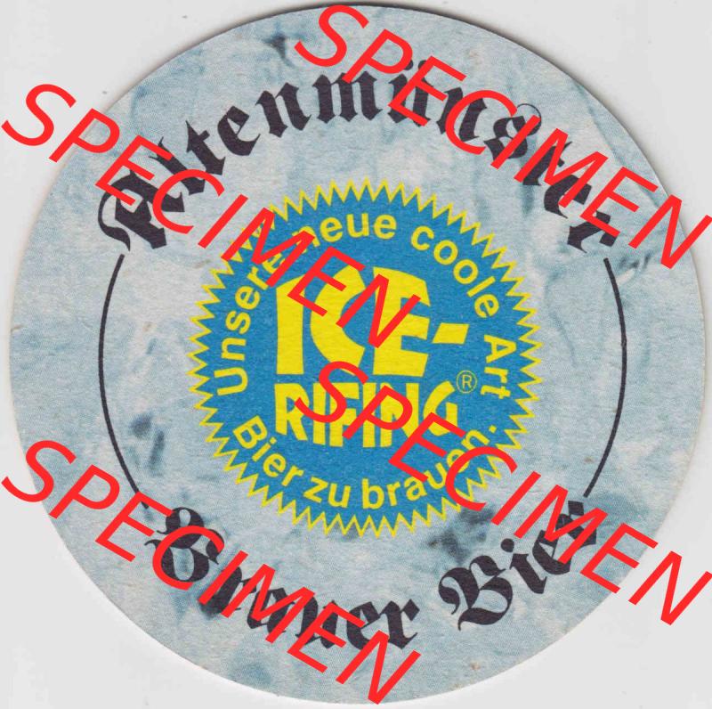 Bierdeckel Altenmünster Brauer Bier, Unsere neue coole Art Bier zu brauen ICE-Rifing (2). Deutscher Katalog über deutsche Bierdeckel Altenmünster Brauerei aus Bundesland... Sammlung