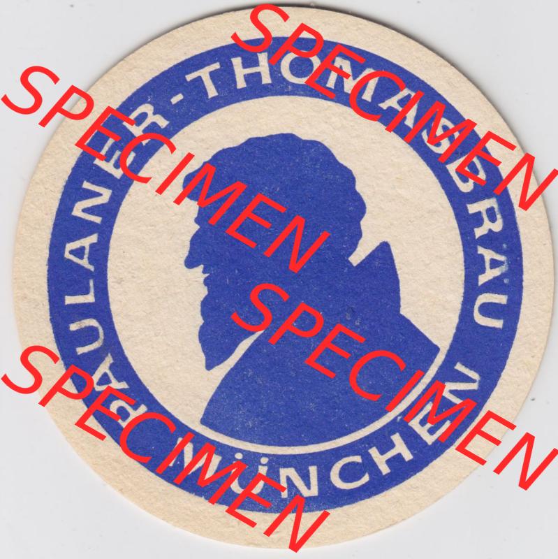 Bierdeckel Paulaner-Thomasbräu München, Pils, Münchens schönste Blume (1). Deutscher Katalog über deutsche Bierdeckel Paulaner Brauerei aus Bundesland... Sammlung