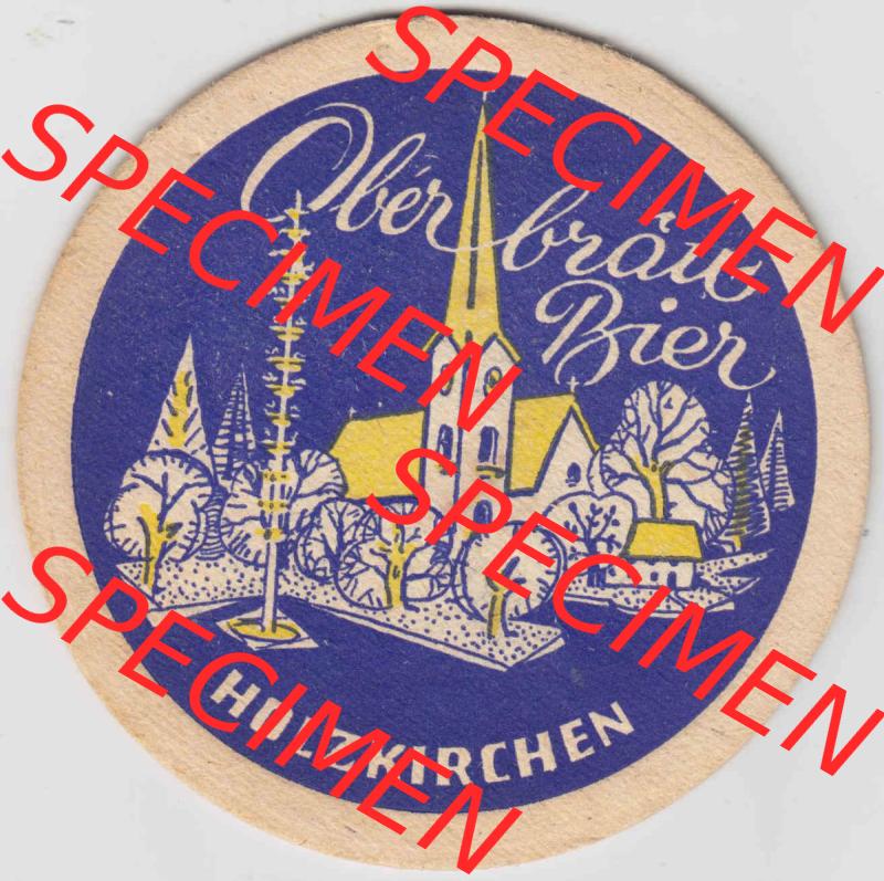 Bierdeckel Oberbräu Bier Holzkirchen, Im Bier ist die Reinheit (5). Deutscher Katalog über deutsche Bierdeckel Holzkirchner Oberbräu aus Bundesland Bayern zum katalogisieren... Sammlung