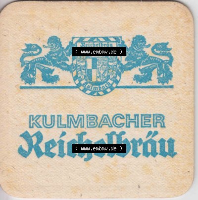 Bierdeckel Edelherb, Kulmbacher Reichelbräu (3). Deutscher Katalog über deutsche Bierdeckel Kulmbacher Brauerei aus Bundesland... Sammlung