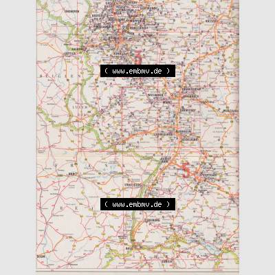 Landkarte BRD, Schleswig-Holstein 1961, Gasolin-Autokarte Schleswig-Holstein - Nördl. Niedersachsen. Autokarte mit Maßstab 1:1600000 von Gasolin 1961 für... Sammlung