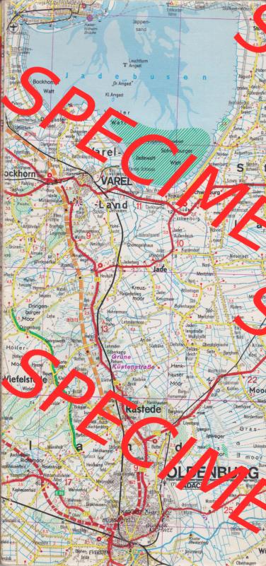 Landkarten Deutsche Generalkarte, Mairs Geographischer Verlag, Stuttgart, Karte 3/4. Deutsche Generalkarte von Mair-Verlag als Datensatz im online Katalog, Datenbank... Sammlung