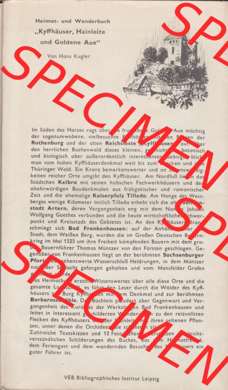 Wanderkarte DDR Bezirk Magdeburg, HARZ Teilkarte I. Brocken, Bodetal und Benneckenstein Karte von 1959, Untertitel "Die Gute Wanderkarte 111", Harz, Teilkarte... Sammlung