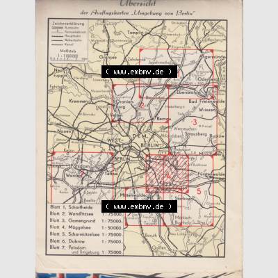 Ausflugskarte Müggelsee VEB Landkartenverlag Berlin C2 Ausflugskarte Berliner Müggelsee mit Königs Wusterhausen, Alt Buchhorst, Rüdersdorf 0003. Berlin war die Hauptstadt... Sammlung