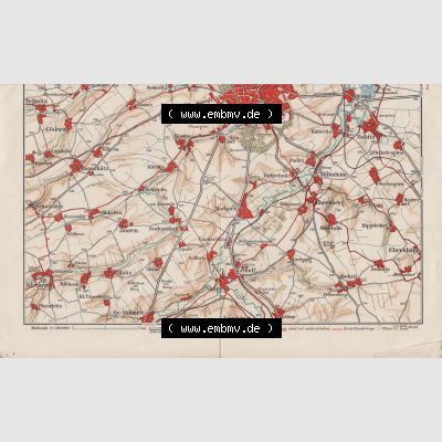 Land Thüringen, Um 1930 Umgebung von Altenburg, Lissel Spezialkarten, Non Plus Ultra. Alte Landkarten aus dem Deutschen Reich können hier im online Katalog und Datenbank... Sammlung