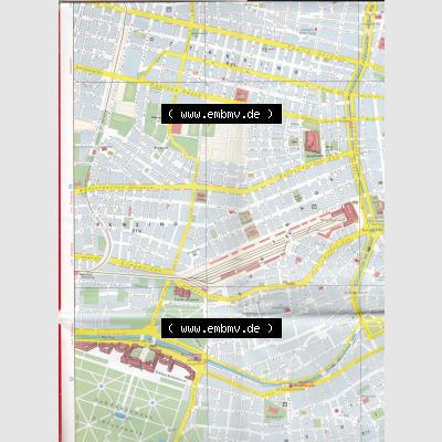 Hallwag Verlag, Straßenverzeichnis Wien in Österreich, Stadtplan mit U-Bahn Umgebungskarte (0006). Teilkarte Teil II. Wiener Stadtplan Maßstab 1:12500... Sammlung