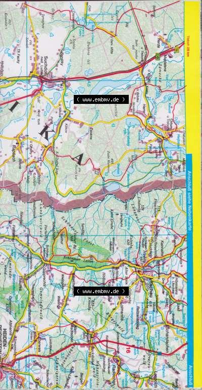 Landkarten Österreich, Bundesland Niederösterreich, West / Westen bis 2001, Niederösterreich-Wien West. Landkarte aus Österreich,... Sammlung
