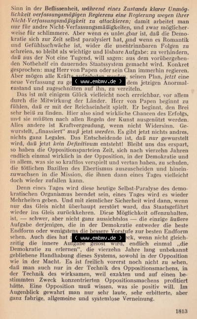 Schwarzschild - Das Tagebuch 1932, Was wollen wir? Sammlung