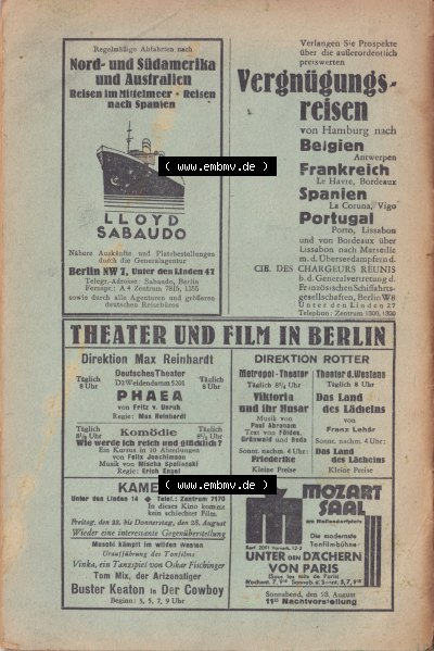 Schwarzschild - Das Tagebuch 1930 Sammlung