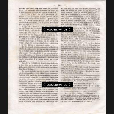1807-1833, Bayern München: Baierische National-Zeitung 1817, Nr. 274, von München, Mittwoch den 19. November 1817, Charlotte Augusta von Wales... Sammlung