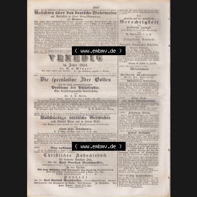 Deutscher Bund und „Heilige Allianz“, Allgemeine Zeitung 1845, Zeitschrift Nr. 246 vom Mittwoch den 3. September 1845, Beilage zur Allgemeinen... Sammlung