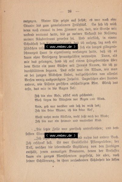 Wiesbadener Volksbücher 1920, Jenseit des Meeres Sammlung