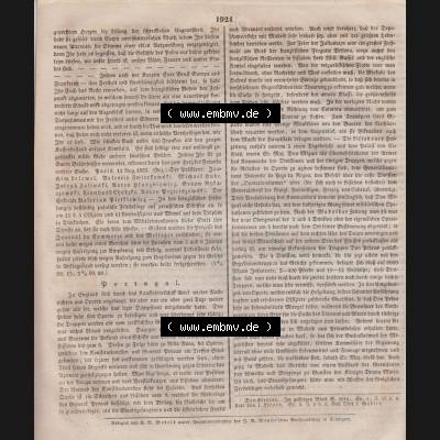 18??-18??, Deutsche allgemeine Zeitung 1832, Nr. 428, Montag den 27 August 1832, Seite 1924, Letzte Seite Sammlung