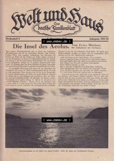Welt und Haus 1932 Sammlung