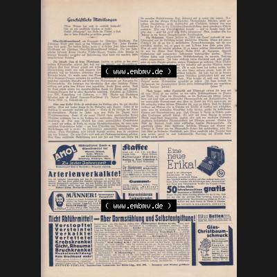 Weimarer Republik Zeitschrift Welt und Haus 1932, 32. Jahrgang, 5. November 1932, Heft Nr. 6, Cover Innenseite I. Sammlung