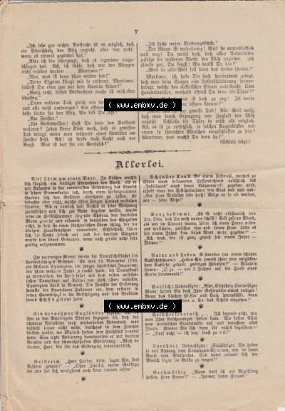 Deutschen Reichs-Zeitung 1889 Sammlung