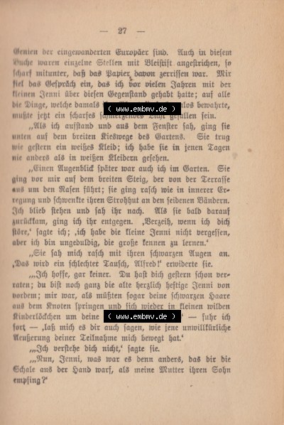 Wiesbadener Volksbücher 1920, Jenseit des Meeres Sammlung