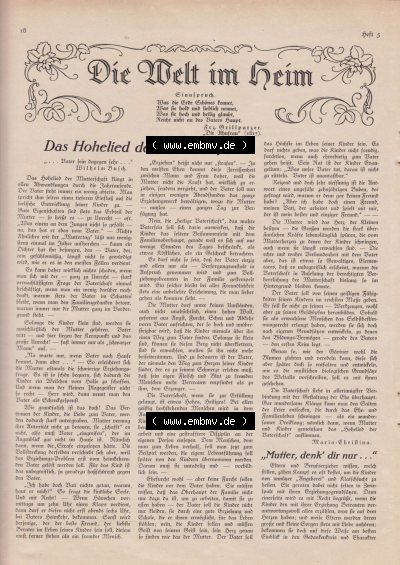 Welt und Haus 1932 Sammlung