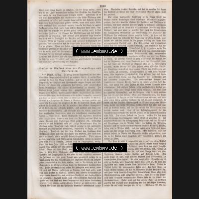 Deutscher Bund und „Heilige Allianz“, Allgemeine Zeitung 1845, Zeitschrift Nr. 246 vom Mittwoch den 3. September 1845, Beilage zur Allgemeinen... Sammlung