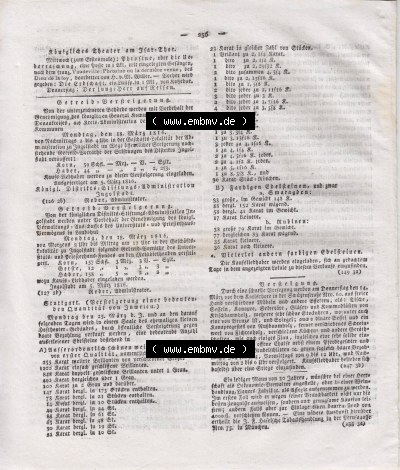 Baierische National-Zeitung 1816 Sammlung