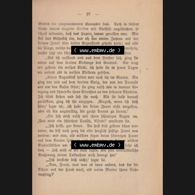 Weimarer Republik Wiesbadener Volksbücher 1920, Heft / Buch Nr. 17, Jenseit des Meeres (26) Sammlung