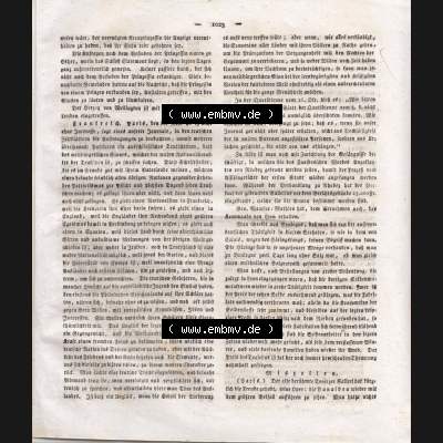1807-1833, Bayern München: Baierische National-Zeitung 1817, Nr. 275, von München, Donnerstag den 20. November 1817, Seite 1023 (1) Sammlung