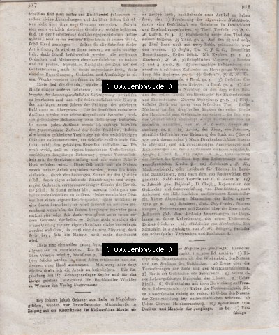 Allgemeine Literatur-Zeitung 1791 Sammlung