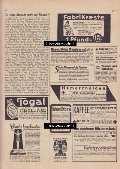 Welt und Haus 1932 Sammlung