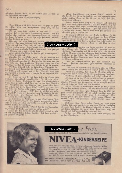 Welt und Haus 1932, NIVEA-Kinderseife Sammlung