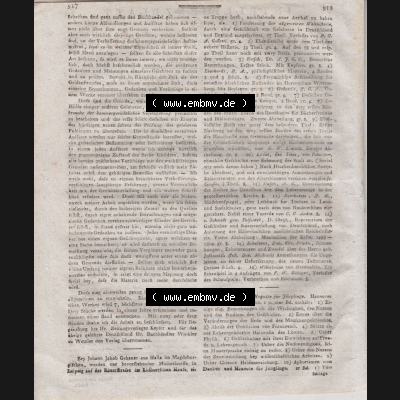 1701-1800, Heiliges Römisches Reich Deutscher Nation, Allgemeine Literatur-Zeitung 1791, Numero 112. vom 15 September 1791, Seite 917, 918 Sammlung