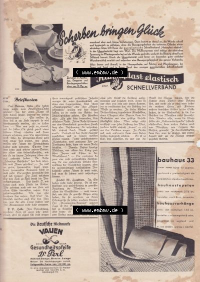 Welt und Haus 1932 Sammlung