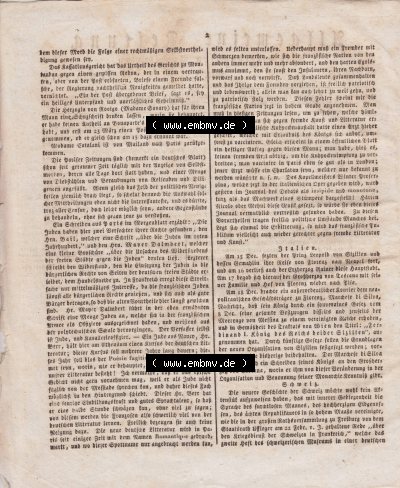 Allgemeine Zeitung 1817 Sammlung