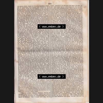 Deutscher Bund und „Heilige Allianz“, Allgemeine Zeitung 1845, Zeitschrift 252, vom 9. September 1845, Seite 2011 Sammlung