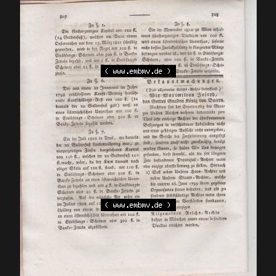 1806-1817, Rheinische Bundesstaaten, Rheinbund Königlich-Baierisches Regierungsblatt 1812, 26. Ausgabe - XXVI. Stück, München, Mittwoch,... Sammlung