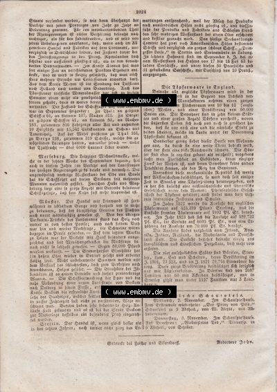 Allgemeine Preußische Staats-Zeitung 1825 Sammlung
