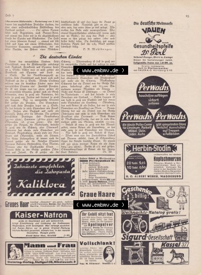 Welt und Haus 1932 Sammlung
