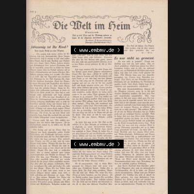 Zeitschrift Welt und Haus 1932 Heft 9 von 26. November 1932, Seite 17, Die Welt im Heim - Jähzornig ist ihr Kind? - Es war nicht so gemeint, in Zeitschrift Das Deutsche... Sammlung