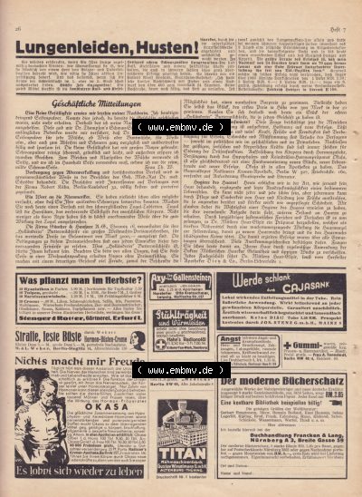 Welt und Haus 1932 Sammlung