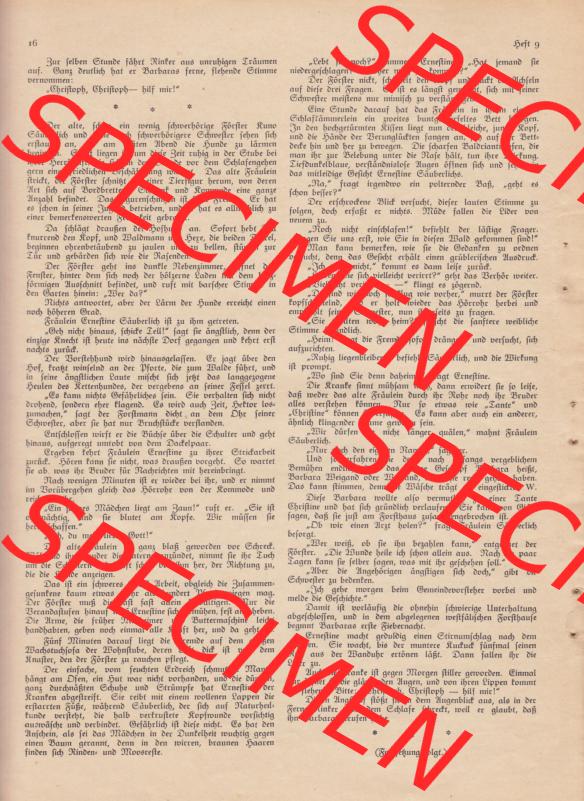 Zeitschrift Welt und Haus 1932 Heft 9 von 26. November 1932, Seite 16, Roman Fortsetzung - Kommt wieder, Menschenkinder Sammlung