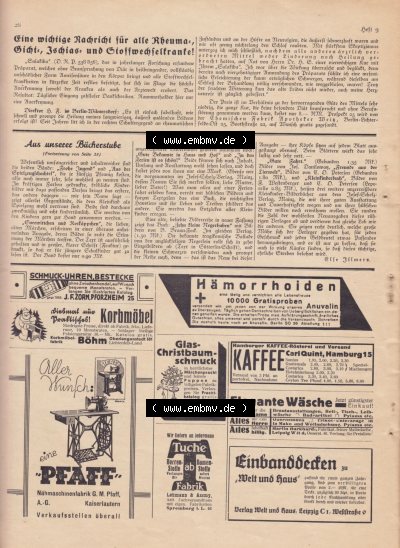 Welt und Haus Sammlung